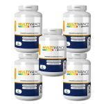Kit 5X Multivance Premium - 60 C�psulas - NewNutrition