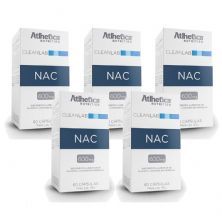 Kit 5X NAC 600mg - 60 C�psulas - Atlhetica Nutrition