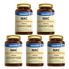 Kit 5X NAC Acetilciste�na + Pr�polis - 30 C�psulas - VitaminLife