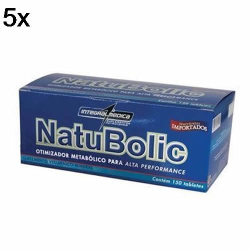 Kit 5X Natubolic - 150 Tabletes - IntegralM�dica