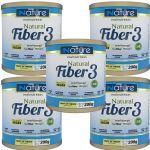 Kit 5X Natural Fiber 3 - 200g - Nutrata