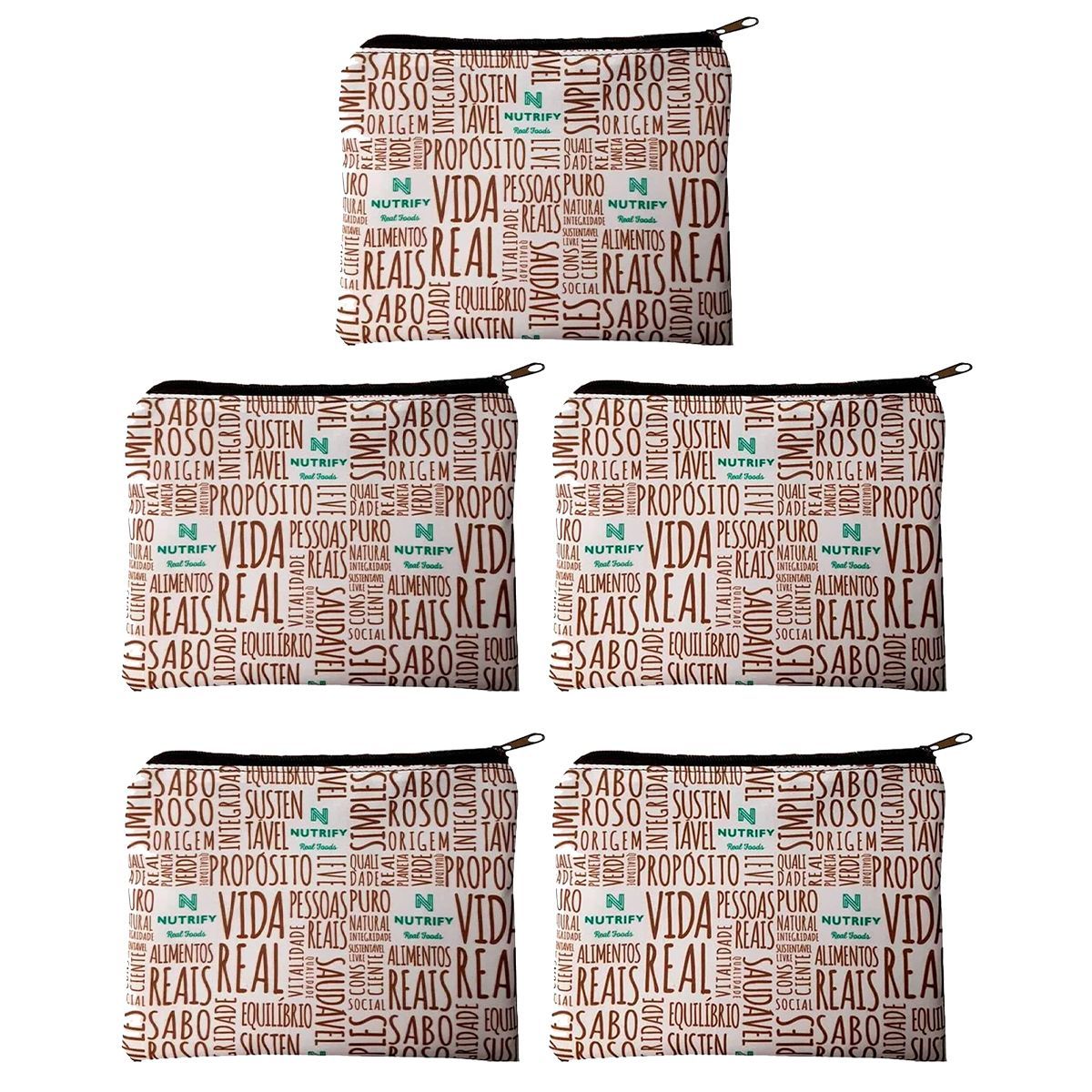 Kit 5X Necessaire de Nylon - Nutrify