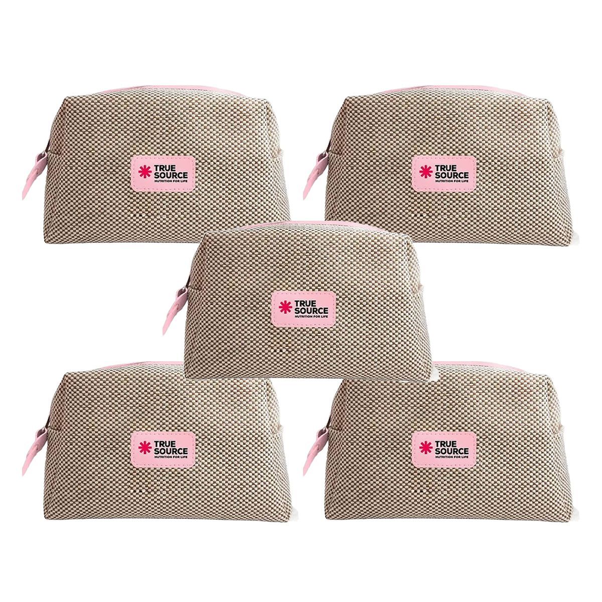 Kit 5X Necessaire Feminina Profissional - True Source