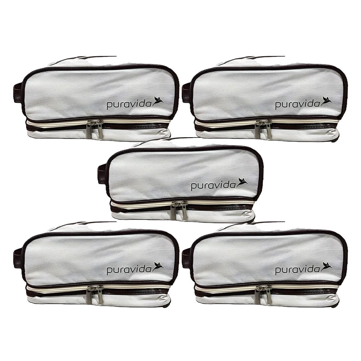 Kit 5X Necessaire  Off White - Pura Vida