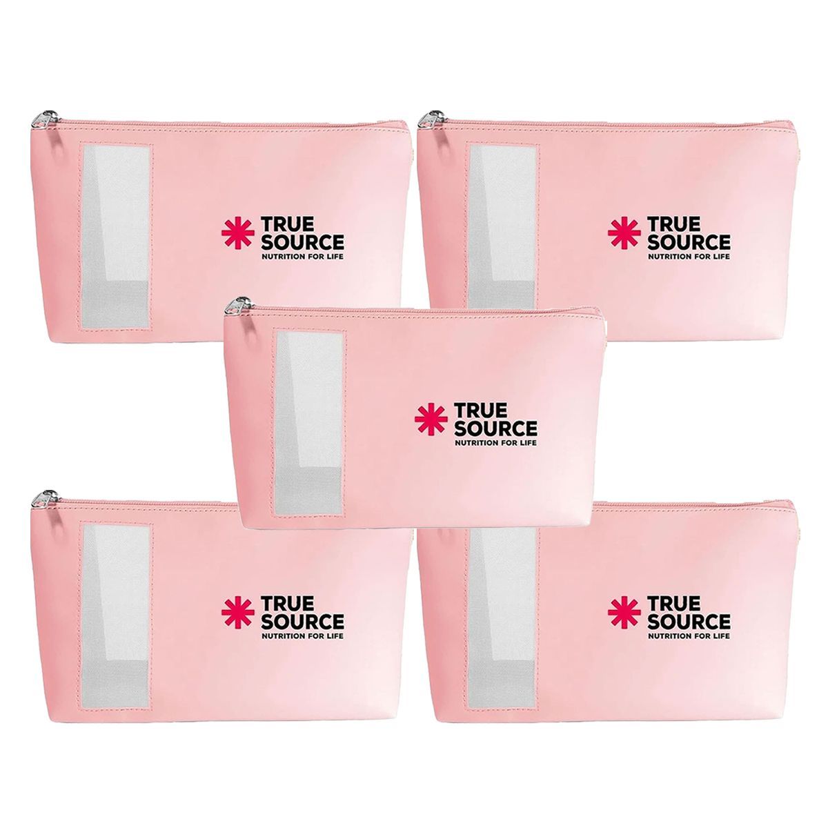 Kit 5X Necessaire Rosa - True Source