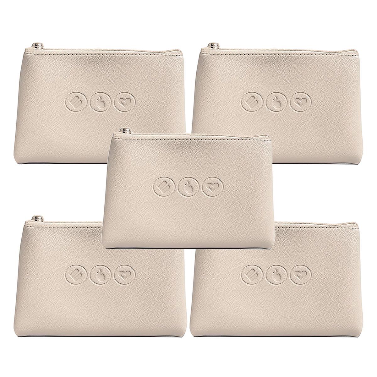 Kit 5X Necessarie Clutch - Caffeine Army