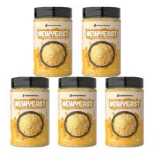 Kit 5X NewYeast Levedura Nutricional - 150g Natural - NewNutrition