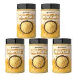 Kit 5X NewYeast Levedura Nutricional - 150g Natural - NewNutrition