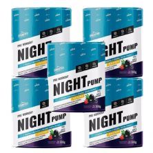 Kit 5X Night Pump - 300g A�ai & Guaran� - Shark Pro