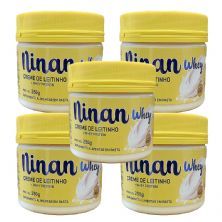 Kit 5X Ninan Whey - 250g Creme de Leitinho - Idn Labz