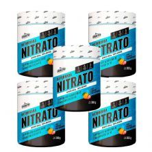 Kit 5X Nitrato - 300g Laranja com Morango - Shark Pro