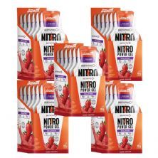 Kit 5X Nitro Power Gel  - 10 Sach�s Morango - New Millen