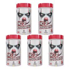 Kit 5X NO2 Psichose - 300g Fruit Punch - Demons Lab