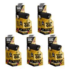Kit 5X Nuclear Rush Gel - 10 Sach�s 25g Frutas Vermelhas - BodyAction