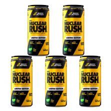 Kit 5X Nuclear Rush Pre Workout Drink - 269ml Atomic Citrus - BodyAction