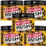 Kit 5X Nuclear Rush Pre Workut Powder - 100g Guaran� - BodyAction