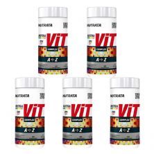 Kit 5X Nutravit Complex - 60 Comprimidos - Nutrata
