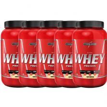 Kit 5X Nutri Whey Protein - 907g Cookies And Cream - IntegralM�dica