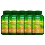Kit 5X �leo de C�rtamo com Vitamina E -  120 C�psulas - Herbamed