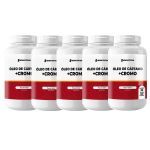 Kit 5X �leo de C�rtamo + Cromo - 120 C�psulas - NewNutrition