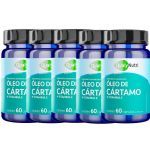 Kit 5X �leo de C�rtamo + Vitamina E - 60 C�psulas - QualyNutri