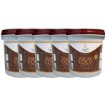 Kit 5X �leo de Coco Extra Virgem de Pel�cula - 3200ml - Santo �leo