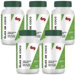 Kit 5X �leo de Coco Extravirgem - 60 C�psulas 1g - Vitafor