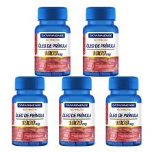 Kit 5X �leo de Pr�mula - 1000mg 40 c�psulas - Catarinense Nutri��o