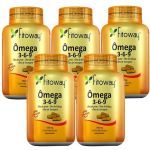 Kit 5X Omega 3-6-9 - 120 C�psulas - Fitoway