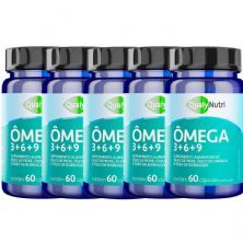 Kit 5X �mega 3+6+9 - 60 C�psulas - QualyNutri