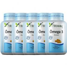 Kit 5X Omega 3 - 60 C�psulas - Fitoway