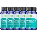 Kit 5X �mega 3 - 60 C�psulas - QualyNutri