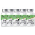 Kit 5X �mega 3 BioFoods - 120 C�psulas - Katigu�