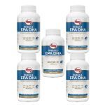 Kit 5X �mega 3 EPA DHA - 240 C�psulas 1g - Vitafor