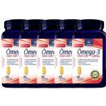 Kit 5X �mega-3 Fish Oil 5000mg - 60 C�psula - Naturelab