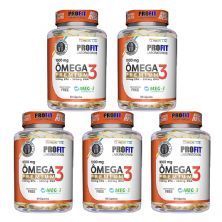 Kit 5X �mega 3 Premium Meg-3 - 60 C�psulas - Profit