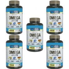 Kit 5X �mega 3 Ultra 1200mg - 120 C�psulas - Nature