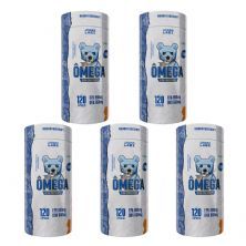Kit 5X �mega 3 Ultra Concentrado - 120 Sotfgels - Under Labz