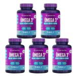 Kit 5X �mega 3TG Duo - 60 C�psulas - Sanavita