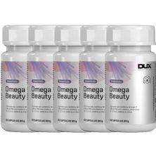 Kit 5X Omega Beauty - 60 C�psulas - Dux Nutrition