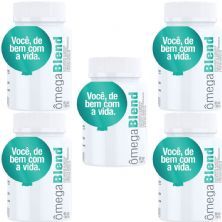 Kit 5X Omega Blend - 60 C�psulas - Vital �tman
