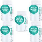 Kit 5X Omega Blend - 60 C�psulas - Vital �tman