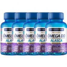 Kit 5X �mega do Alasca - 30 C�psulas - Catarinense Nutri��o