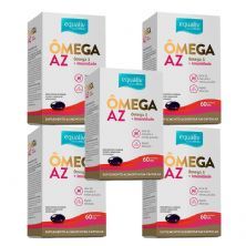 Kit 5X �mega Imunidade AZ - 60 C�psulas Gel - Equaliv