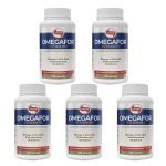 Kit 5X Omegafor Vitamins - 120 C�psulas - Vitafor