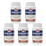 Kit 5X Omegafor Vitamins - 60 C�psulas - Vitafor