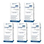 Kit 5X Omegapure �mega-3 EPA/DHA - 60 C�psulas 500mg - Biobalance