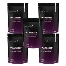 Kit 5X Palatinose Natural da Beterraba - 300g Neutro - Puravida
