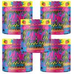 Kit 5X Panic Pr�-Treino - 300g Morango - Adaptogen