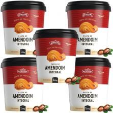 Kit 5X Pasta Amendoim Integral - 1010g Lisa -  Nutr�ssima